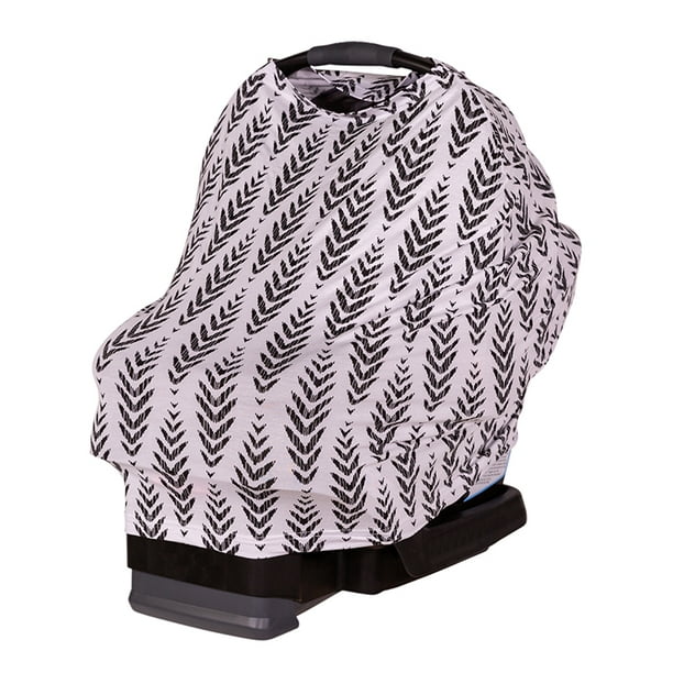 Nursing Breastfeeding Cover Shopping Cart Stretchy Multi Use Car Seat Canopy